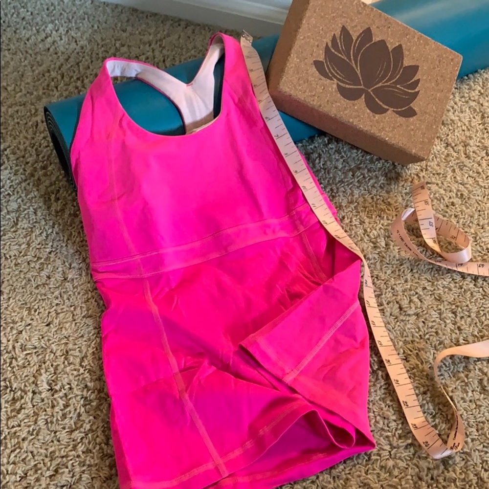 Lululemon Athletica - crossback tank size: 6 PINK